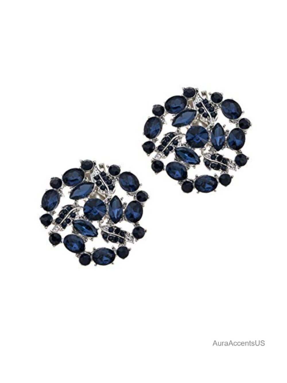 Rhinestone Shoe Clips Decoration Charms for Wedding Party